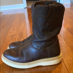 Justin Wedge Crepe Sole Boot